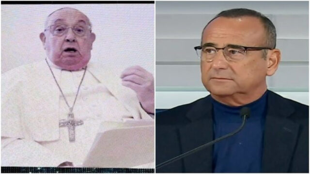 “Papa Francesco è furioso, l’hanno fatto alle sue spalle” Carlo Conti rompe il silenzio: cos’è successo