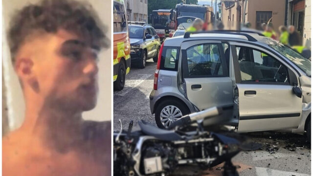 Spaventoso incidente stradale in città, scooter si scontra contro una panda: il bilancio è drammatico per il giovanissimo