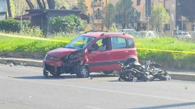 Incidente tra auto e moto sulla raccordo anulare: il bilancio è drammatico