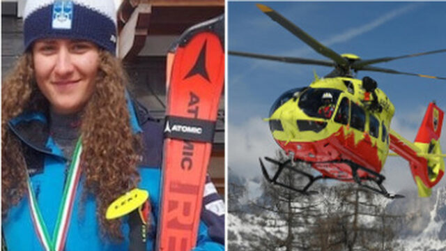 Terribile incidente sugli sci, la campionessa vittima di una terribile caduta: trasportata in ospedale in codice rosso