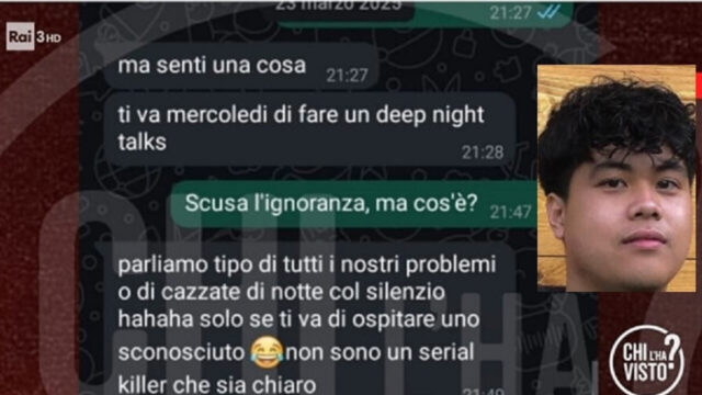 “Voglio fare un deep night con te” Mark Samson spunta una chat con un’altra ragazza dopo l’omicidio di Ilaria Sula