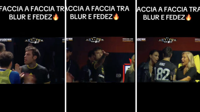 Rissa sfiorata per Fedez e l’altro famoso, volano parole pesanti tra i due: cosa è successo