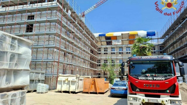 Crollo in cantiere con operai al lavoro, la situazione è seria: dove e cosa è successo 
