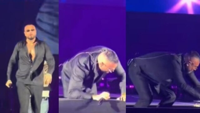 “I fan hanno avuto una gran paura” incidente durante il concerto, il famoso cantante incimpa in una botola. Cos’è successo
