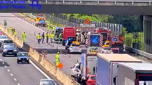 Spaventoso incidente in autostrada, c’è un morto, soccorsi sul posto e traffico in tilt: dove e cosa è successo 