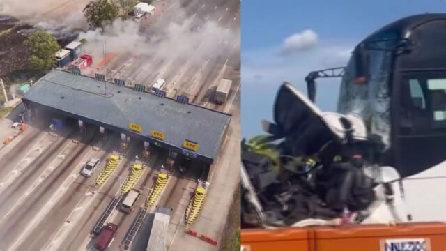 Tragedia al casello autostradale, autobus si schianta contro auto in coda: dove e cosa è successo