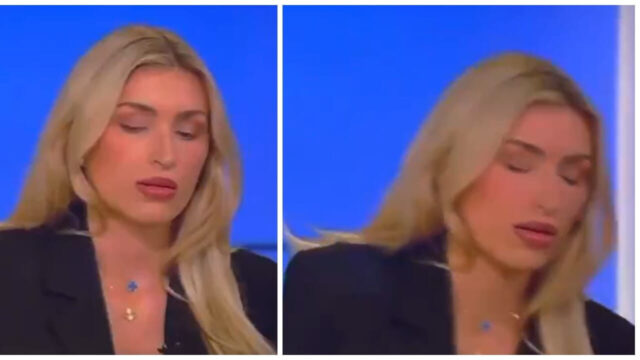 “Paura in diretta, nessuno l’ha soccorsa” Giornalista sviene in tv, scivola dalla sedia e ha occhi sbarrati. Cos’è successo