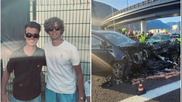 “A bordo il campione di tennis” auto contromano in A22: la vittima era la giovane promessa dello sport