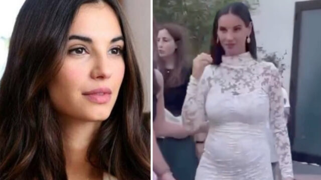 “L’apparizione a sorpresa” l’amatissima attrice incinta al sesto mese, lo svela solo ora sul red carpet