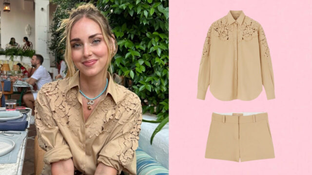 Chiara Ferragni sfoggia un look total beige: minimalismo elegante con un prezzo da capogiro