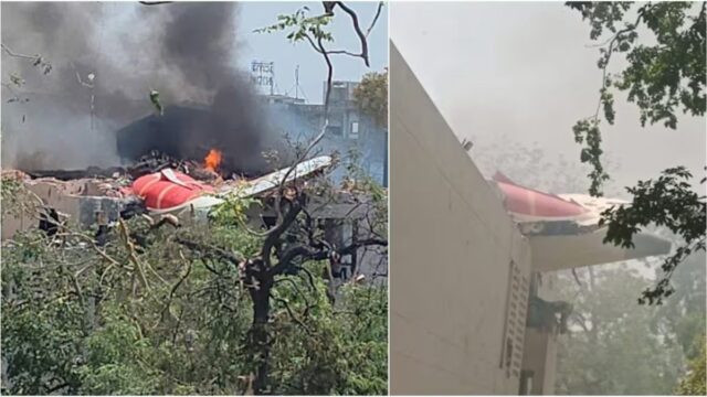 Spaventoso incidente, aereo si schianta dopo il decollo, a bordo 242 persone