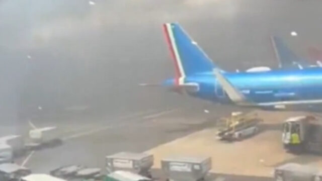 Incendio all’aeroporto: squadre di emergenza intervengono per domare le fiamme: dove e cosa è successo 