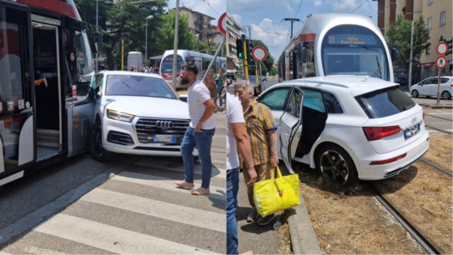 Scontro tra suv e tramvia in pieno centro città, purtroppo a bordo c’erano bambini. Dove e cos’è successo