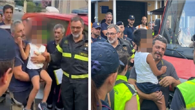 “Lo abbiamo trovato così, poi abbiamo tirato un sospiro di sollievo” rompono il silenzio i volontari che hanno trovato Allen