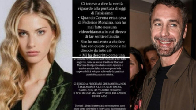 “Il gesto non lascia dubbi” Martina Ceretti dopo lo scandalo con Raoul Bova prende una drastica decisione
