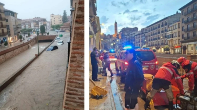 Violenti piogge colpiscono la regione, ospedali inondati e strade allagate