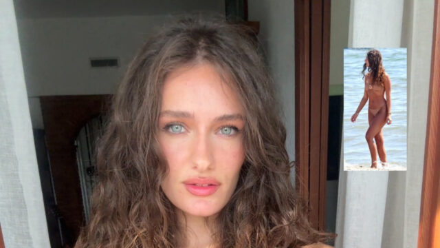 La figlia vip conquista tutti: occhi di ghiaccio, capelli ricci e fisico da modella, ha solo 20 anni ed è già meravigliosa