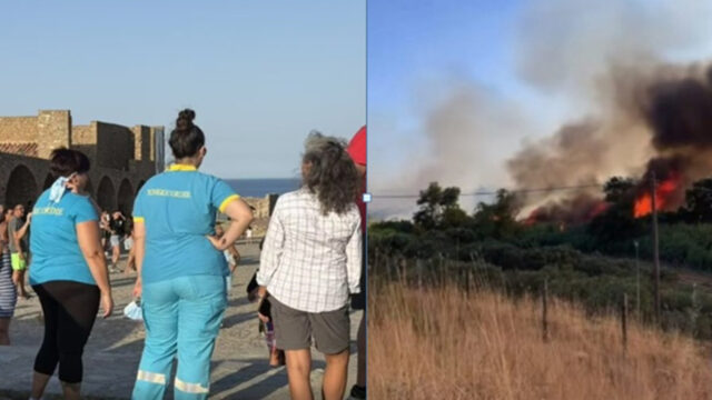 Drammatico incendio in un villaggio vacanze, oltre 200 persone evacuate