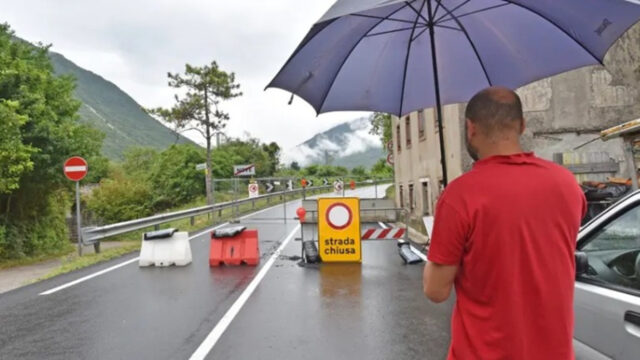 Maltempo in Italia, violento nubifragio provoca grandine, frane e allagamenti: situazione in peggioramento