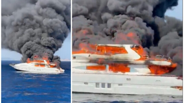 Drammatico incendio sullo yacht di lusso appartenente al famosissimo, a bordo sette persone: dove e cosa è successo 