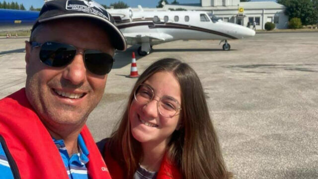 “Addio a papà e figlia” L’ultimo messaggio dei due prima del disastro aereo: uno strazio