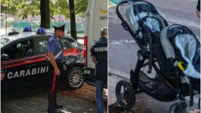“Anche la sera prima..” Mamma getta passeggino con la figlia in strada mentre passa un furgone: è dramma