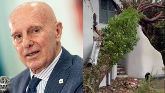 “Vivo per miracolo” La casa del famoso italiano devastata dal nubifragio