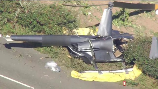 Elicottero precipita durante lezione di volo, impatto devastante: tutti morti 