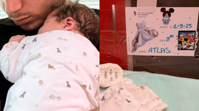 “Benvenuto Atlas” Il cantante italiano di nuovo papà: il significato del nome 